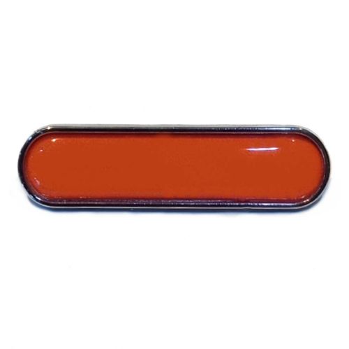Orange bar badge